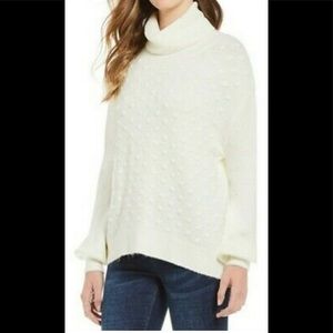 Off white Gibson+Latimer chunky turtleneck